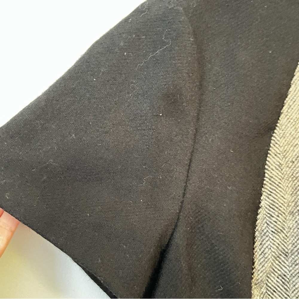 Boden Black and Gray Sheath Midi Dress with Raglan Sleeves - Picture 6 of 12